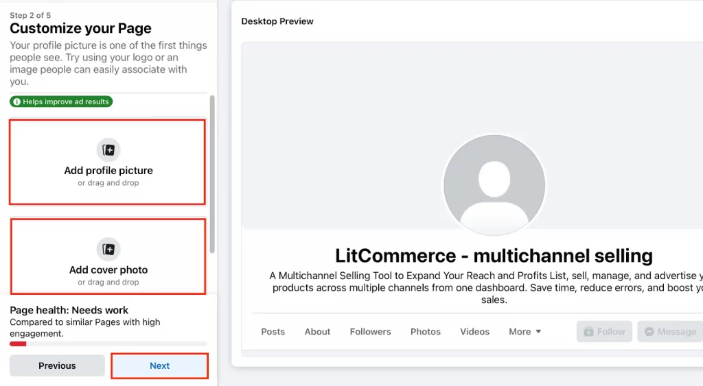 How to make business facebook page 8