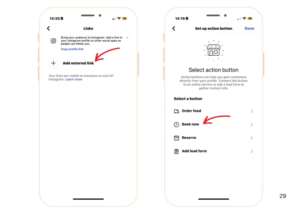 Optimize your Instagram business profile