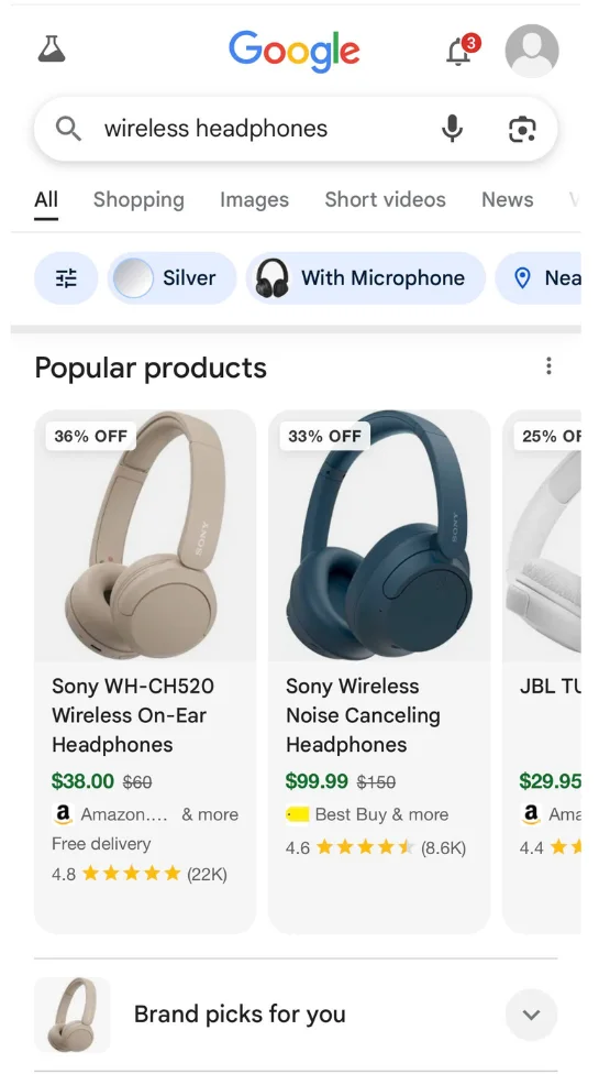 Optimize your listings for Google Shopping on mobile devices