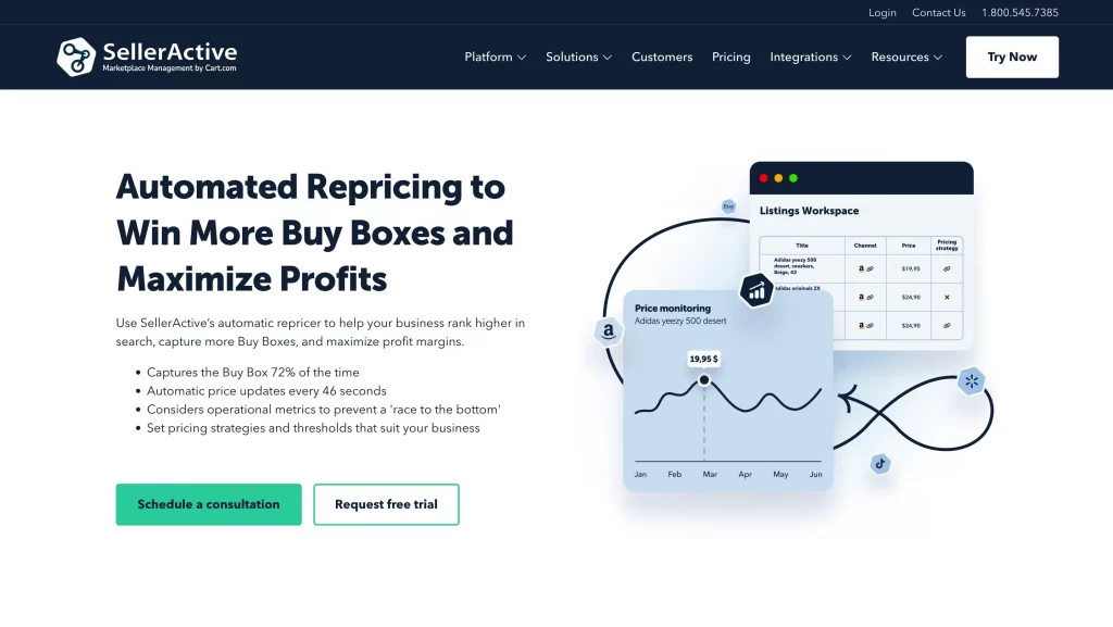 SellerActive website