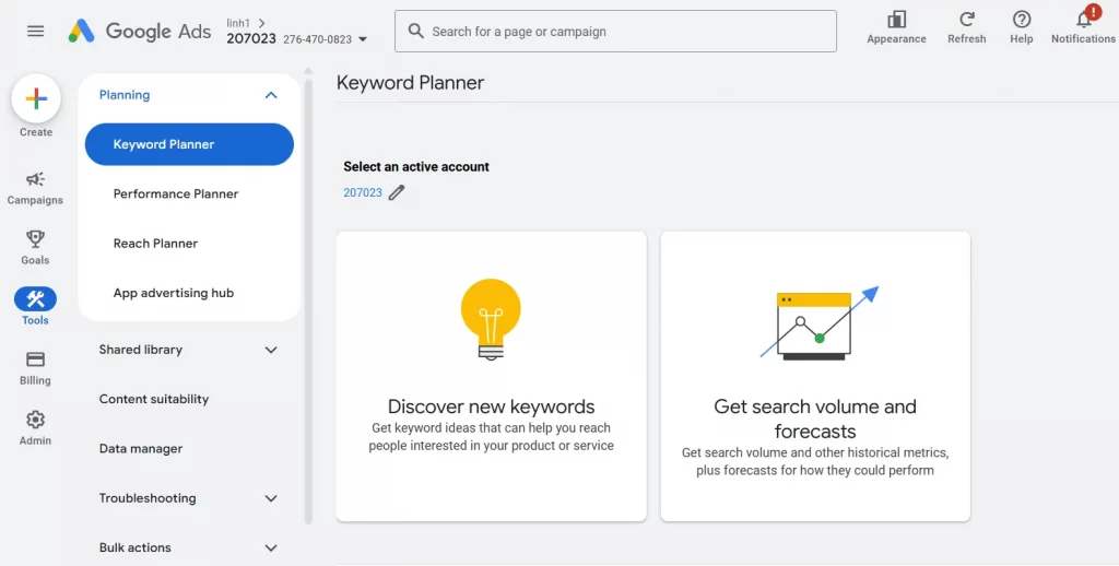 google ads set up