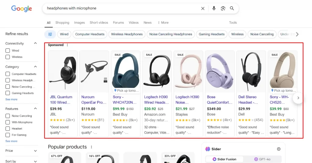 how google shopping ads work