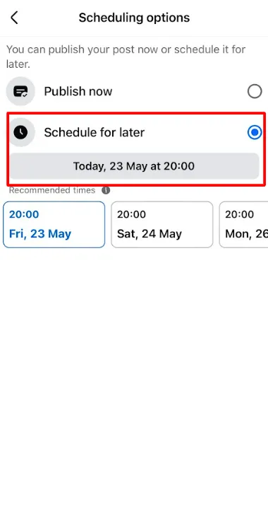 schedule-for-later