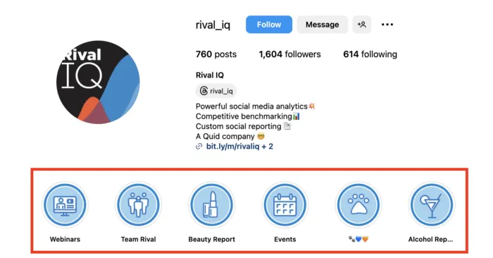 instagram highlights