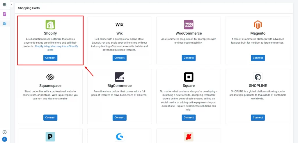Connect your Shopify store to LitCommerce