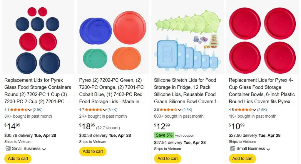 Food storage lids on amazon Food storage lids on amazon
