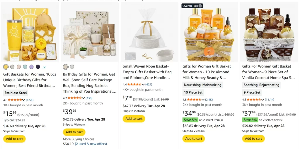 Gift boxes on amazon Gift boxes on amazon