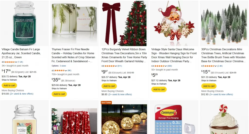 Holiday decorations on amazon Holiday decorations on amazon