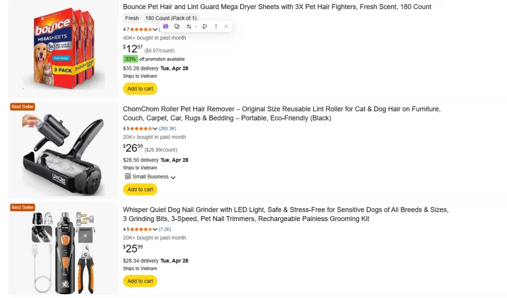 Pet care supplies Pet care supplies on amazon