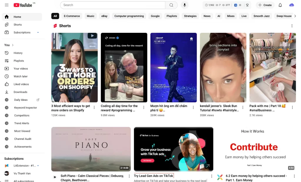 Youtube digital art selling platform