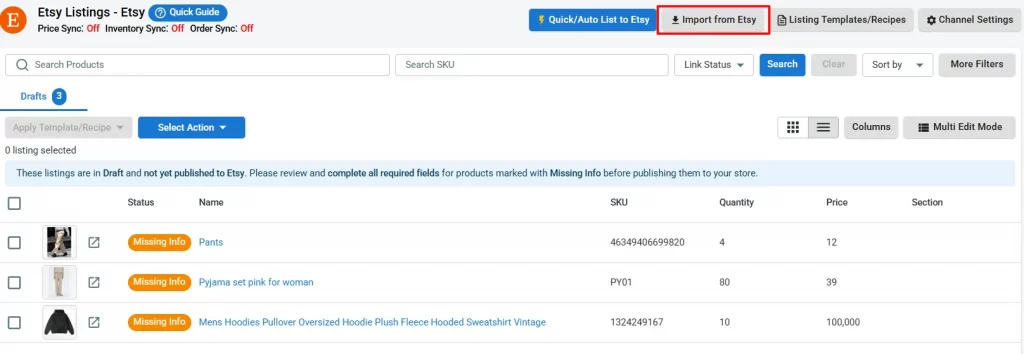 import from etsy import from etsy