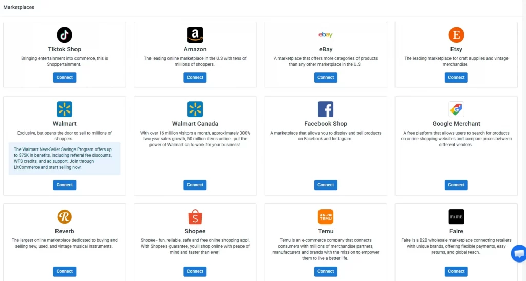 litcommerce supported marketplaces litcommerce supported marketplaces
