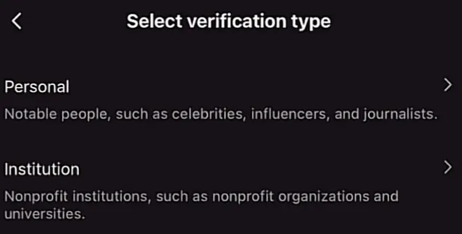 tiktok blue checkmark