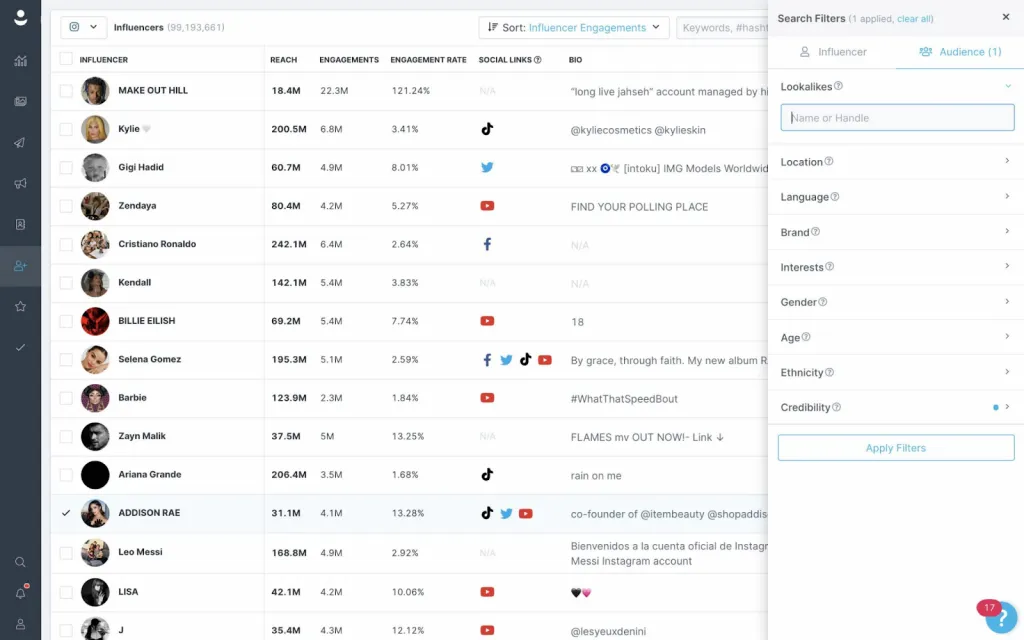 grin influencer marketing platform