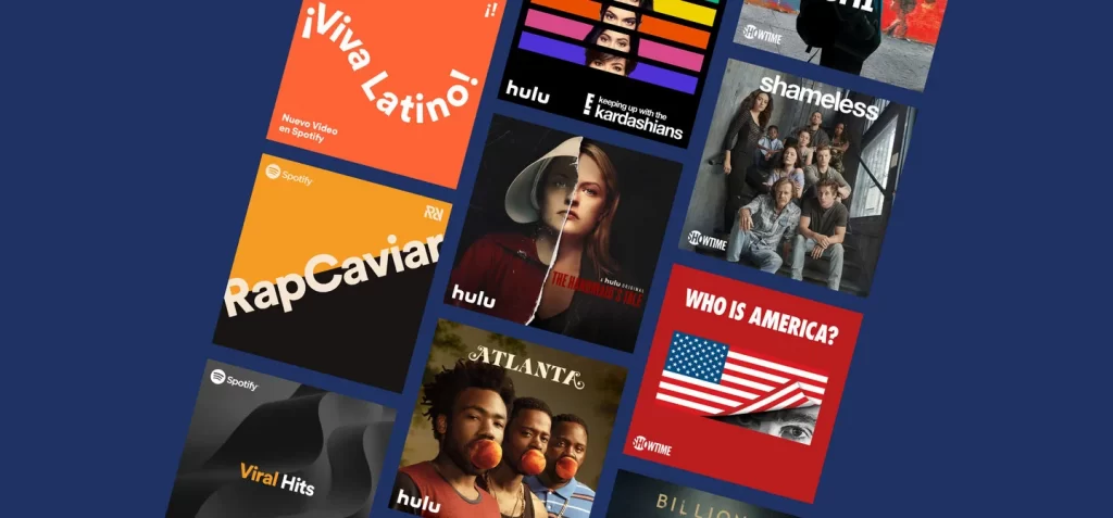 cross-promotion between hulu and spotify