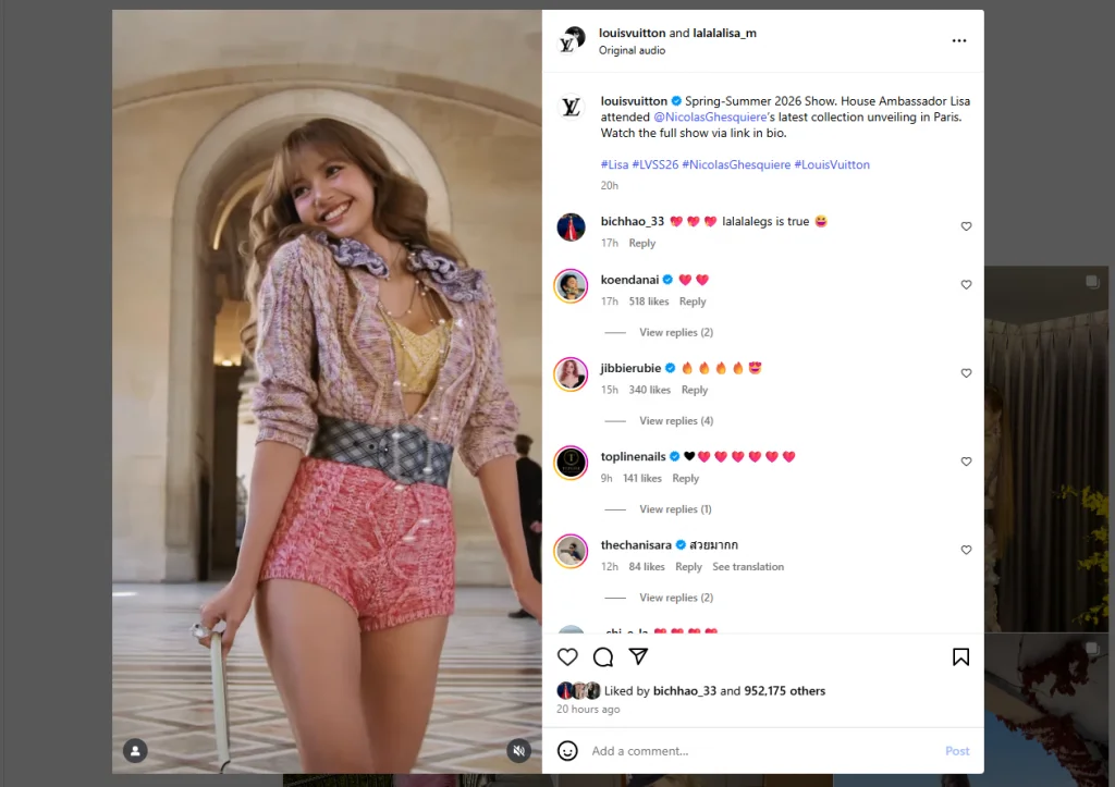 Partner with influencers & ambassadors in your collab post