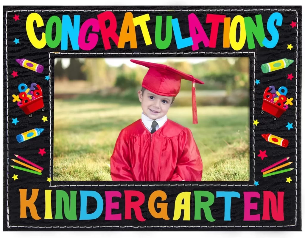 graduation photo frame for kids