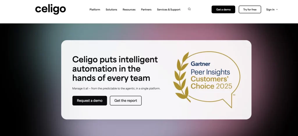 Celigo Enterprise Integration Platform and Automation Software Celigo Enterprise Integration Platform and Automation Software