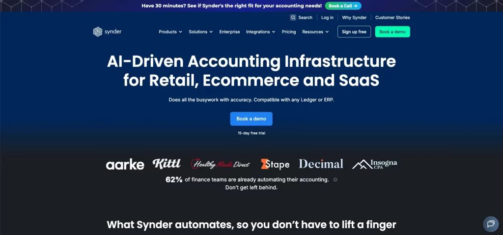Synder is an accounting automation platform Synder is an accounting automation platform