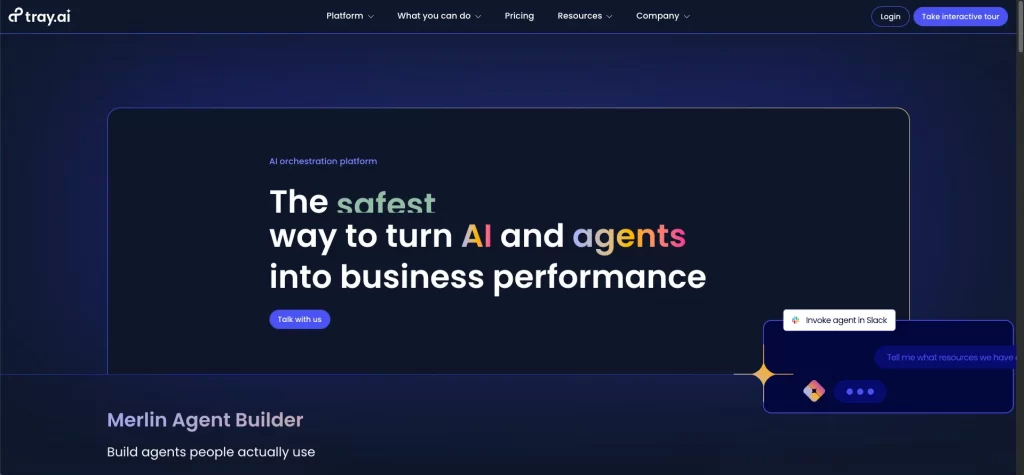 Tray.io is an enterprise focused iPaaS platform Tray.io is an enterprise-focused iPaaS platform