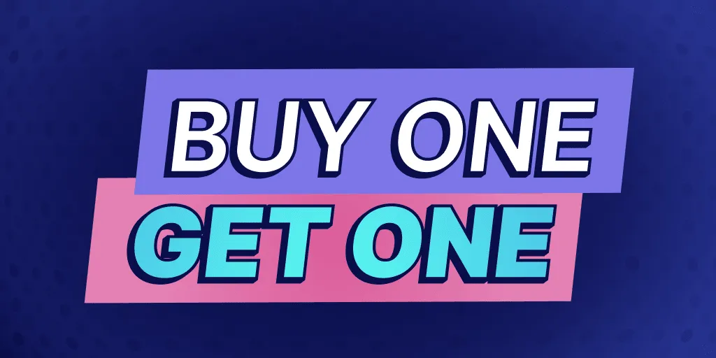 buy one get one free