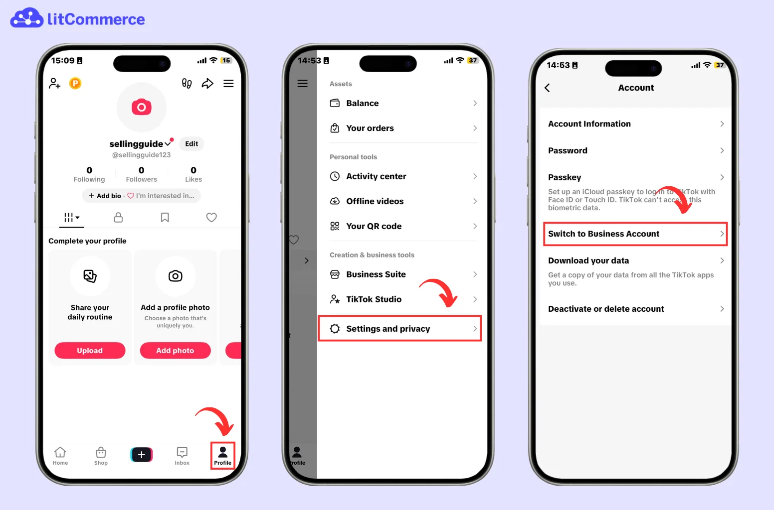 set up a tiktok business account 1 Set up a TikTok business account
