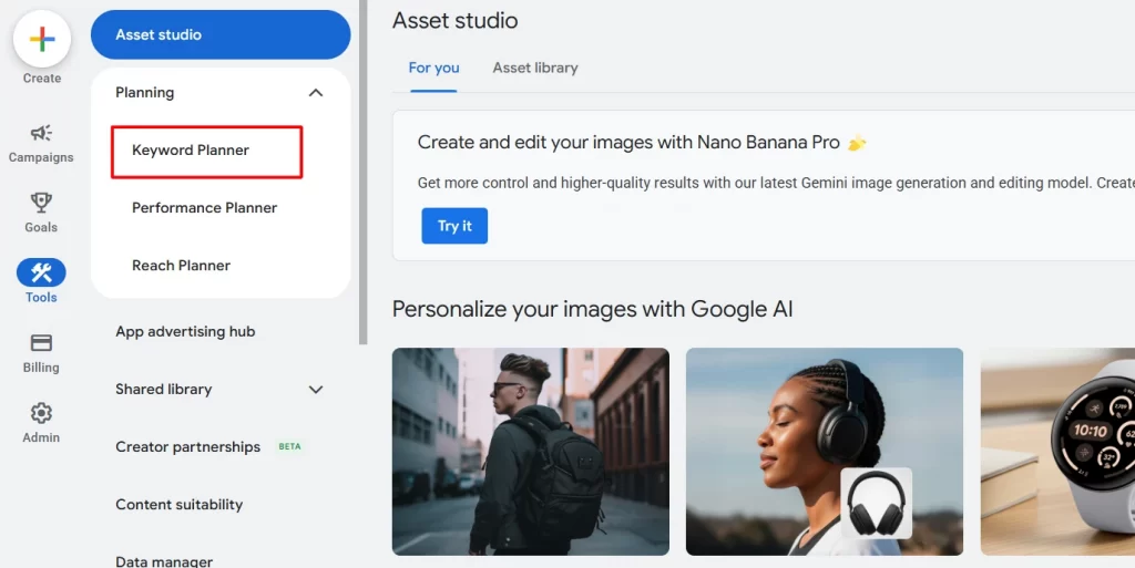 keywords planner keywords planner