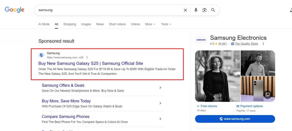 responsive search ads example responsive search ads example