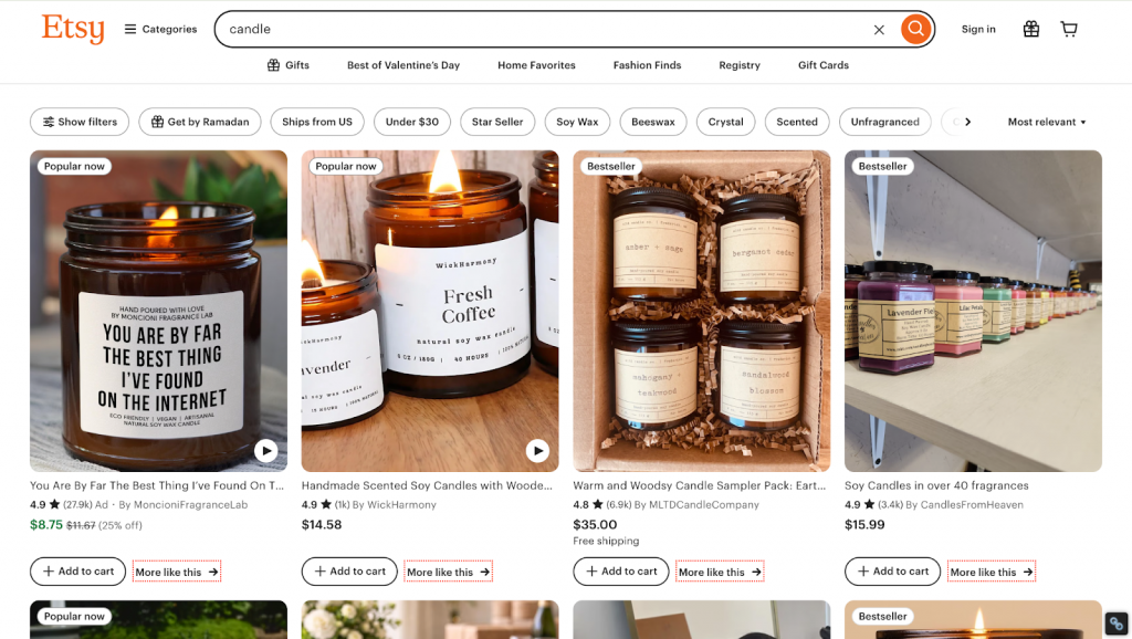 image 52 etsy candles