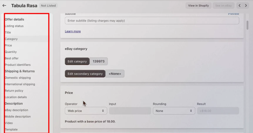 shopify order page shopify order page