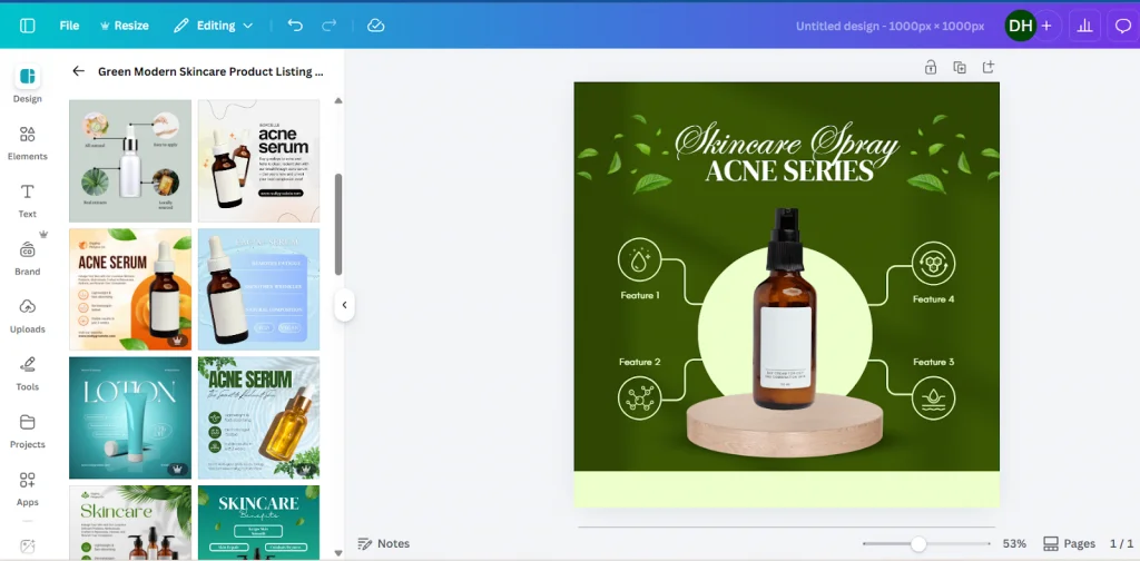 Canva Etsy product images design edit Canva - Etsy product images, design & edit
