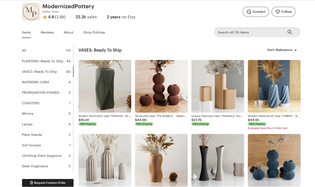 ModernizedPottery 3D home decor ModernizedPottery - 3D home decor