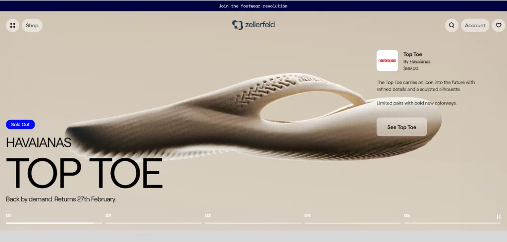Zellerfeld Fully 3D printed shoes Zellerfeld - Fully 3D printed shoes