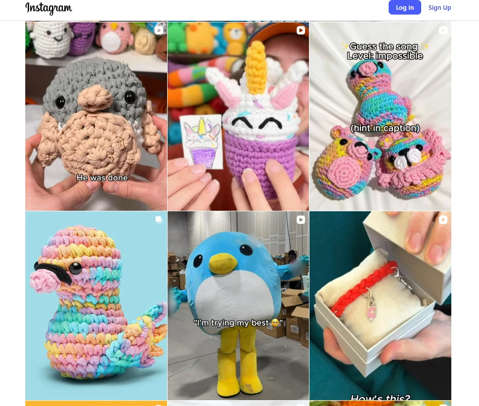 crochet business on instagram crochet on instagram