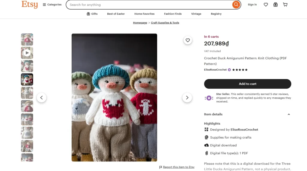 crochet pattern example on etsy crochet pattern example on etsy