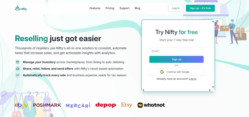 Nifty screenshot Nifty screenshot