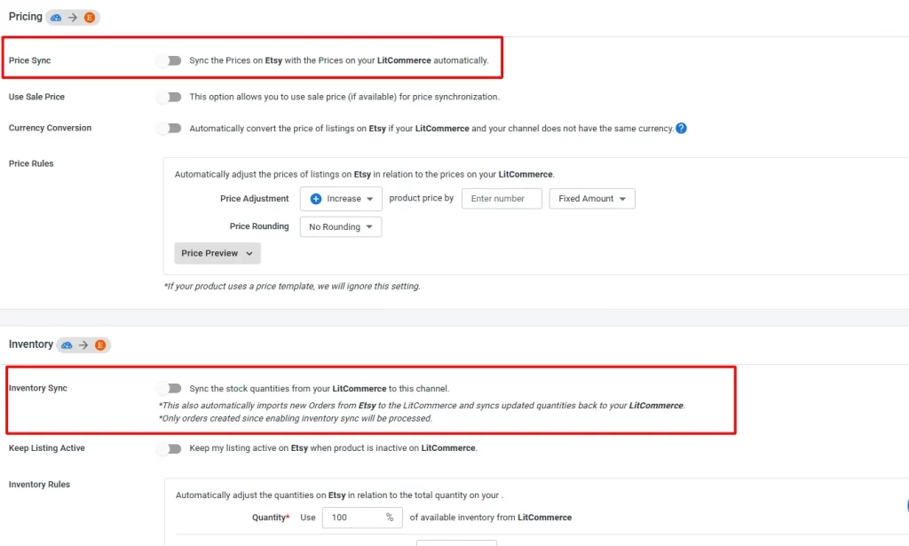 price and inventory sync price and inventory sync