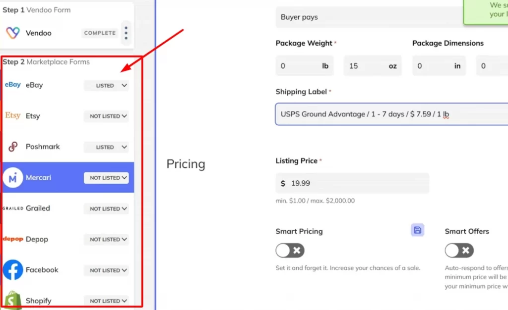 vendoo listings vendoo listings