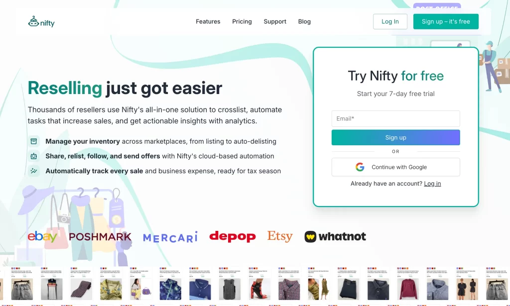 List Perfectly Alternatives7 Nifty website