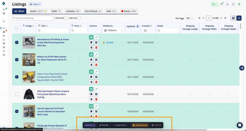 List Perfectly vs LitCommerce12 List Perfectly vs LitCommerce12