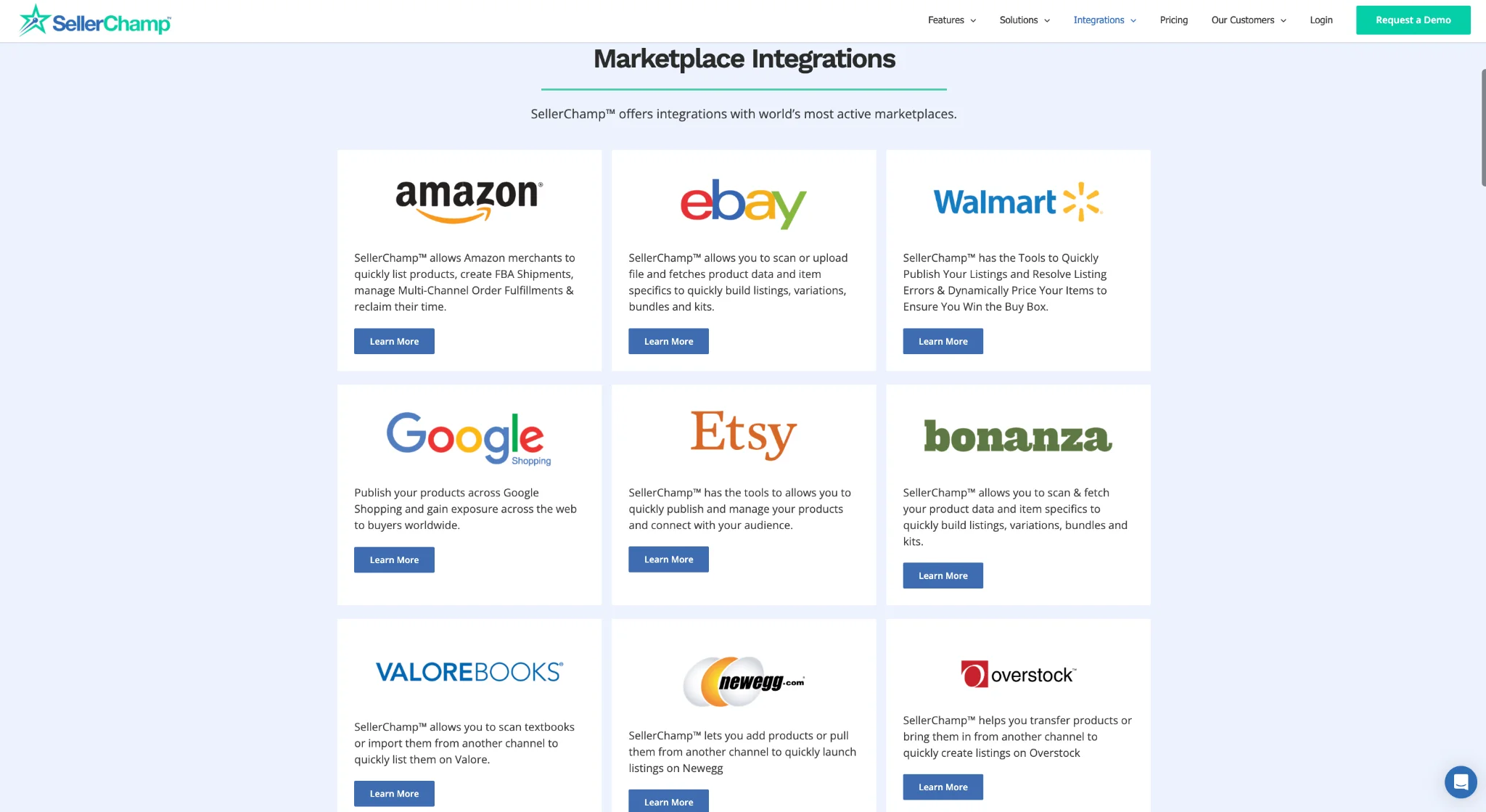 SellerChamp vs LitCommerce8 1 SellerChamp integration channels