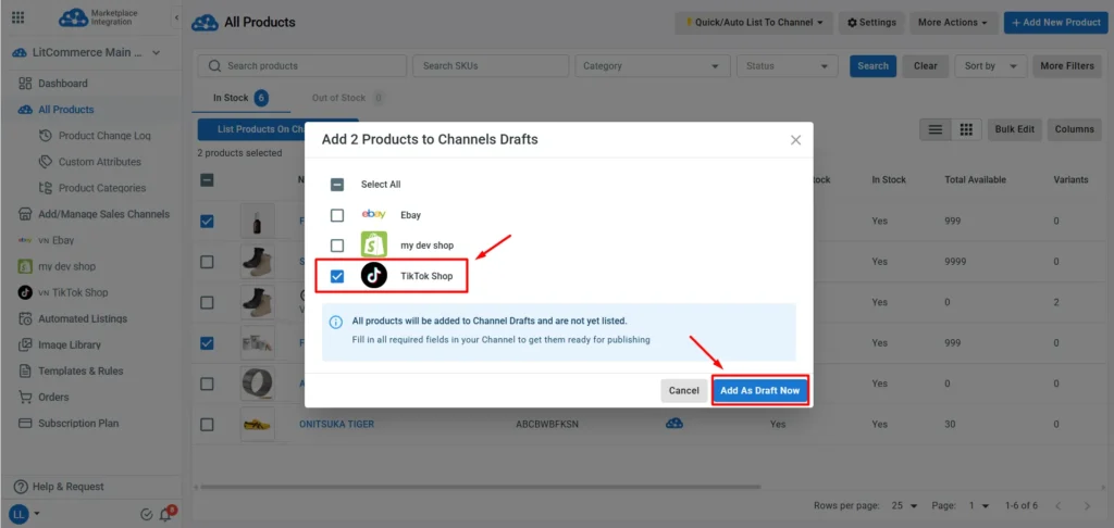 image 11 Add products to TikTok Shop from another platform