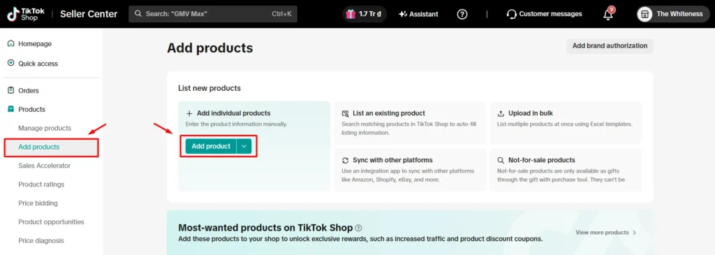 image 8 How to add products on TikTok Shop: 4 Methods