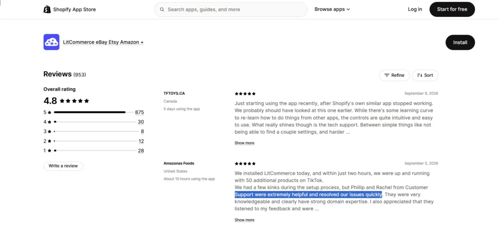 litcommerce vs aftership 11 LitCommerce customer support