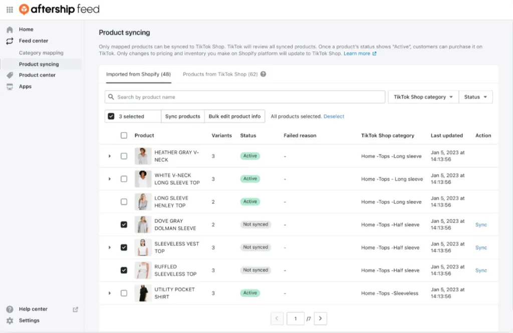 litcommerce vs aftership 8 AfterShip listing feature