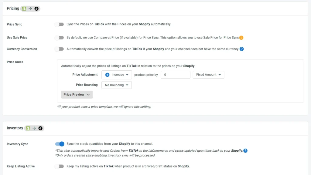 litcommerce vs aftership 9 LitCommerce's sync features