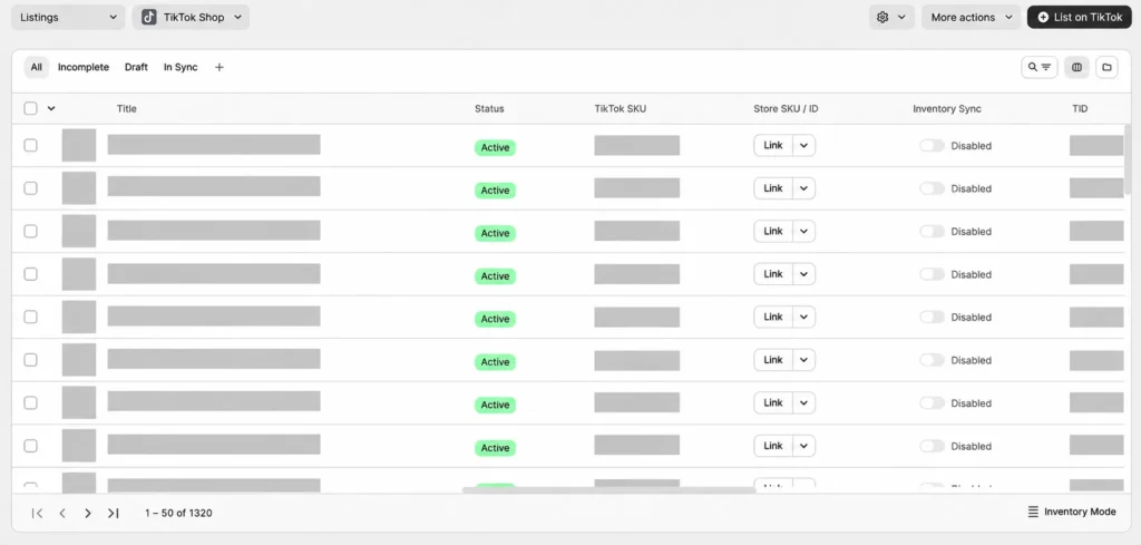 M2E cloud listing 1 M2E cloud listing 1