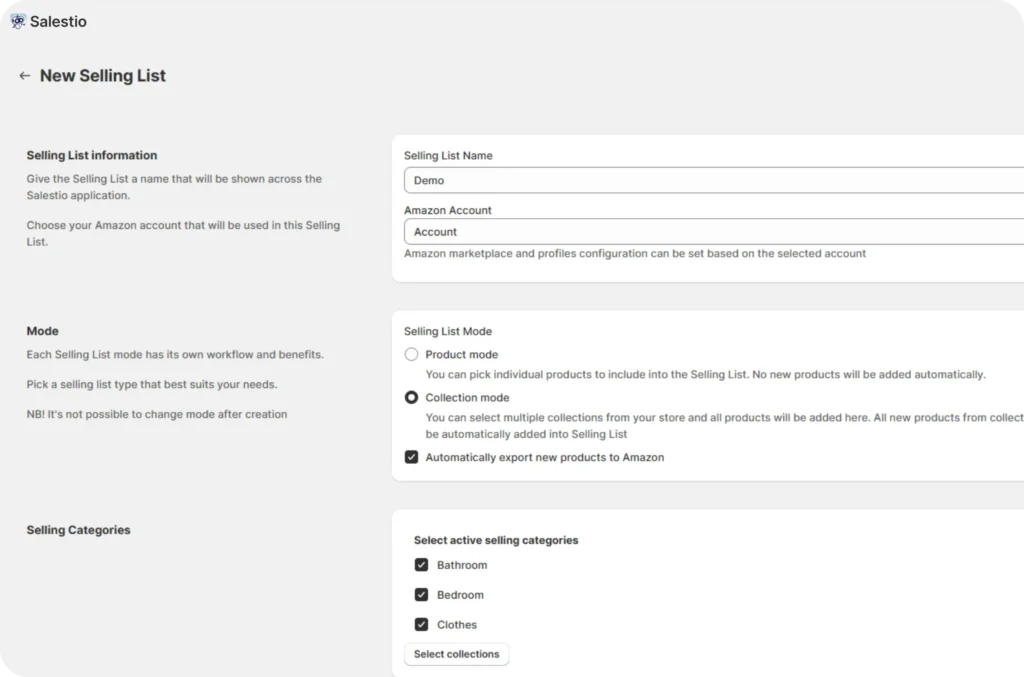 NewSellingList ProductExport NewSellingList ProductExport