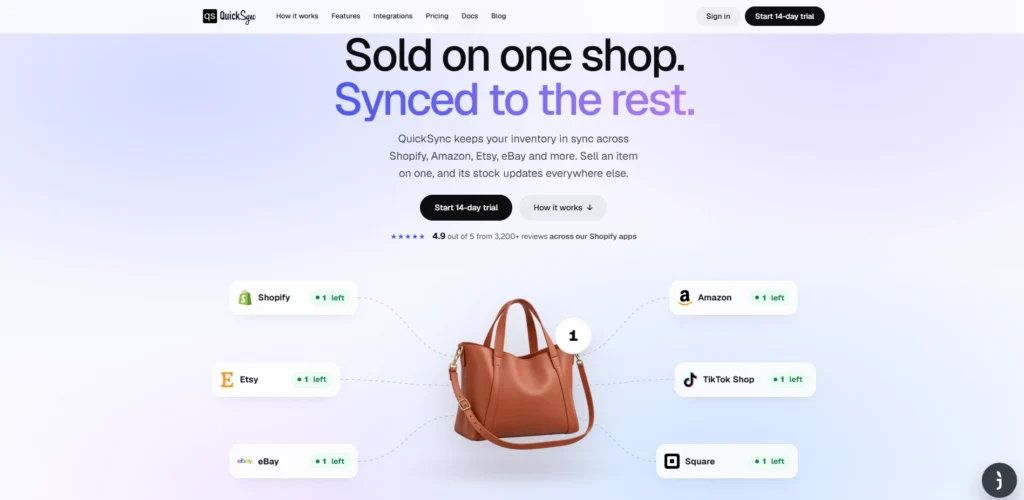 QuickSync main 1 QuickSync- best etsy integrations for woocommerce