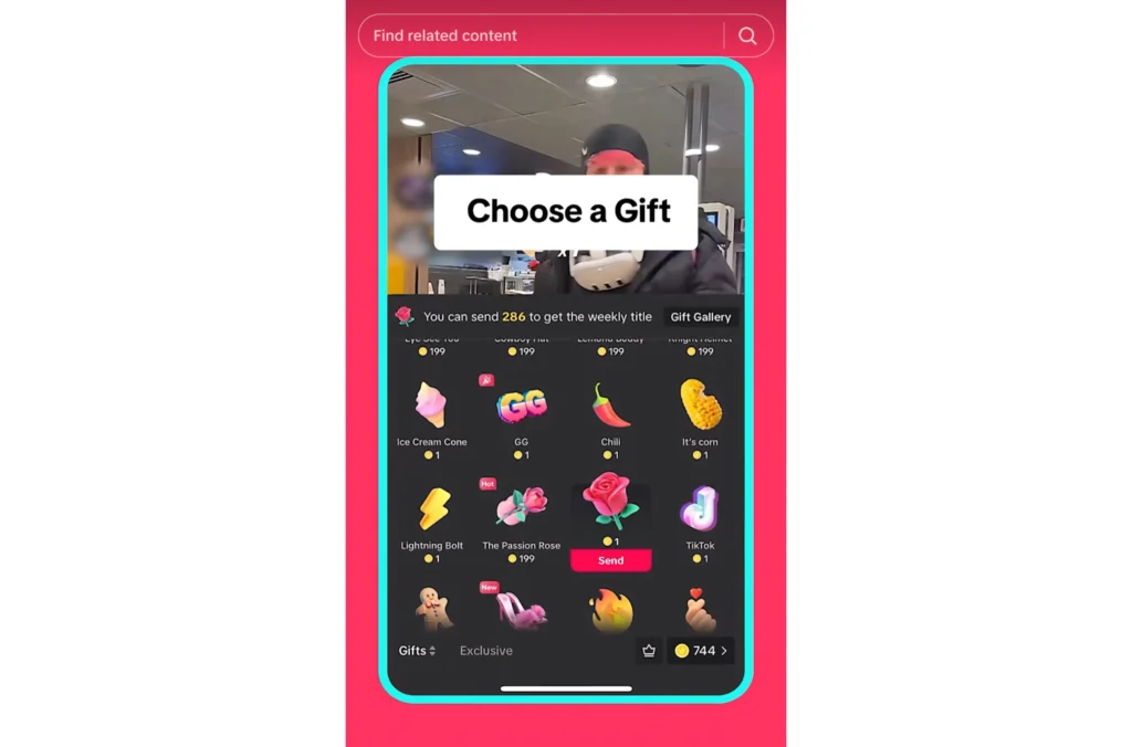 get live gifts 1 Get LIVE gifts and rewards
